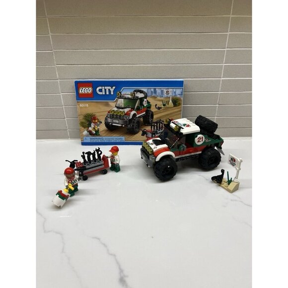 LEGO City Great Vehicles 4 x 4 Off Roader Kit (176 Piece) - Picture 2 of 4